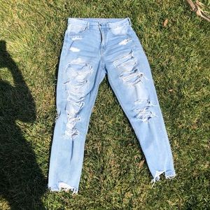 American Eagle mom jeans
